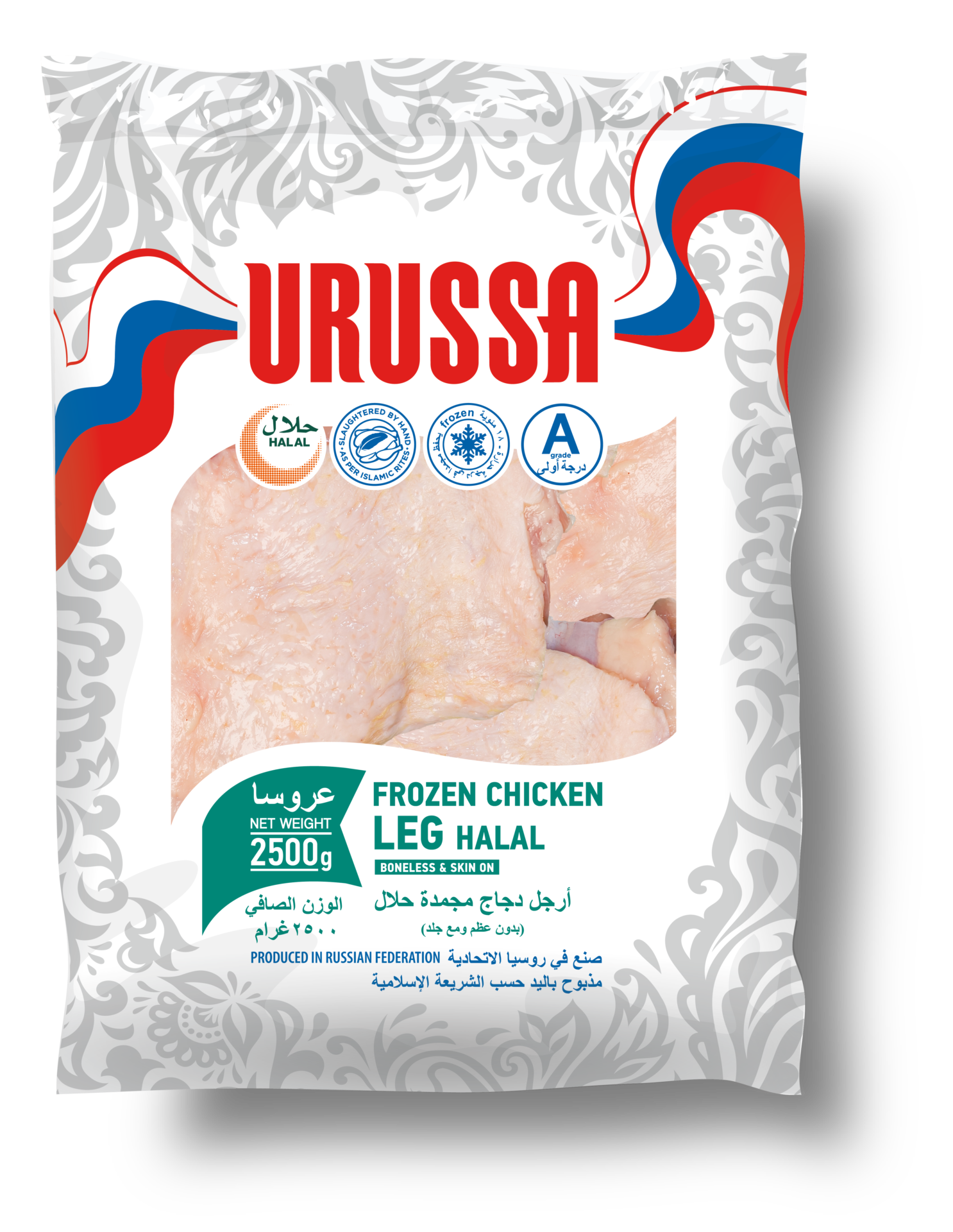 CHICKEN LEG (BONELESS, SKIN ON) - URUSSA (ENG)